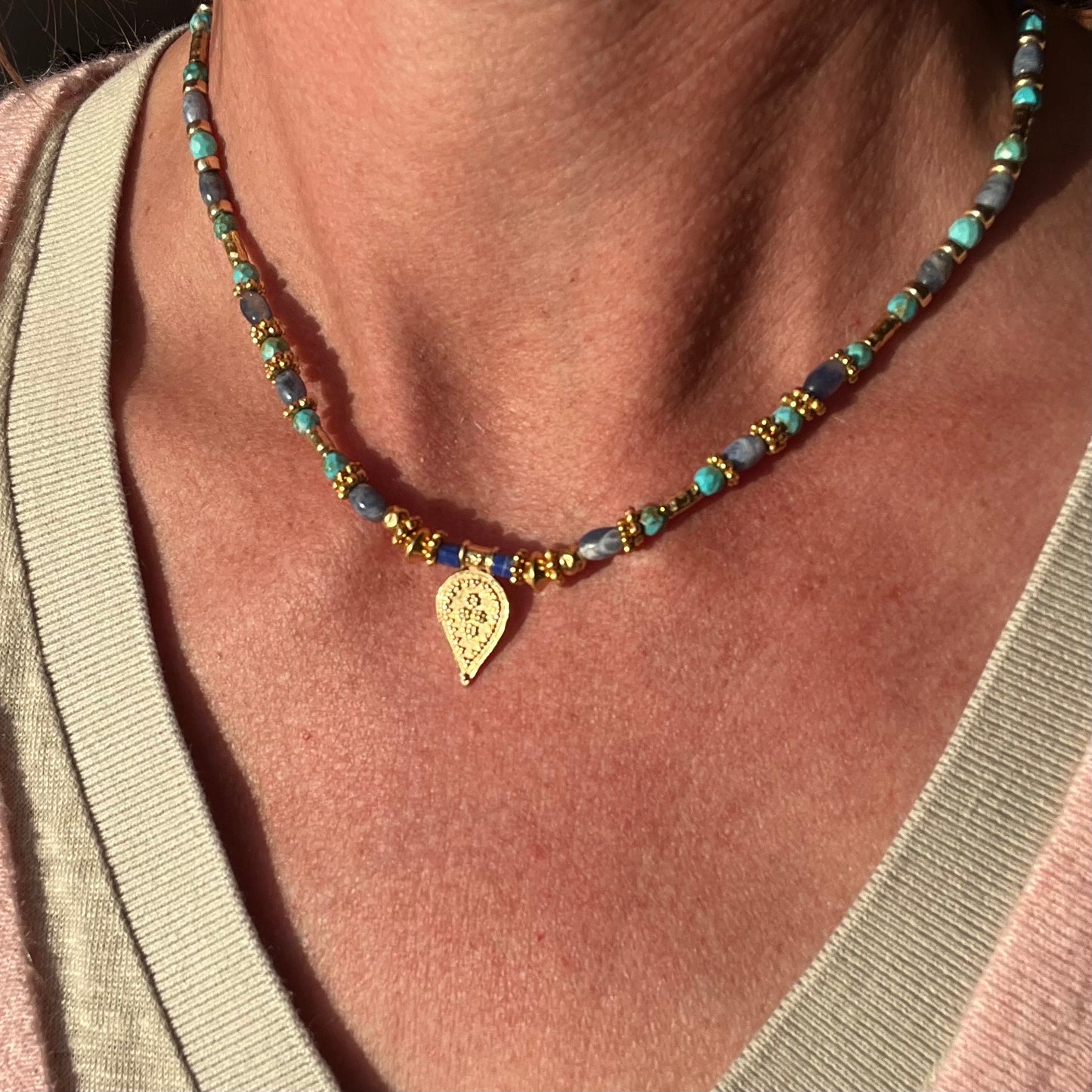 Collier Santorin
