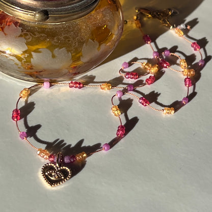 Collier COUP de CŒUR rubis